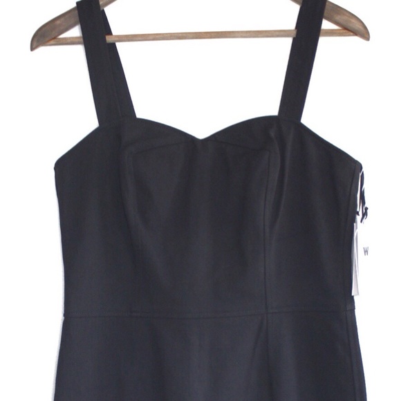 WORTH Stretch Twill Sweetheart Neckline Dress 6 - Picture 2 of 9